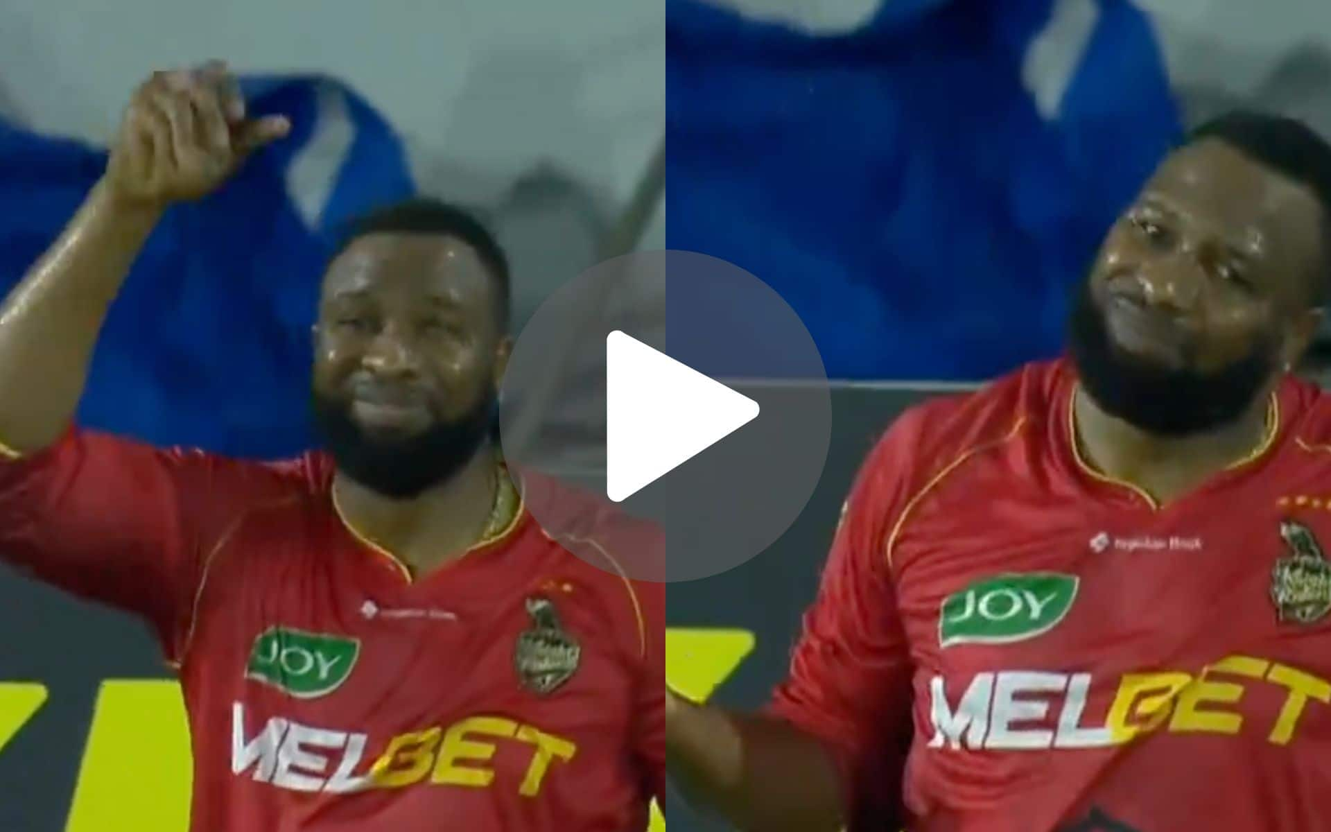 [Watch] Kieron Pollard Gets Frustrated As His Bowler Gets Slammed For A Six In CPL 2024